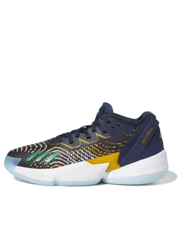 Кроссовки d.o.n. issue #4 'utah jazz' Adidas — изображение 1 из 4, синий