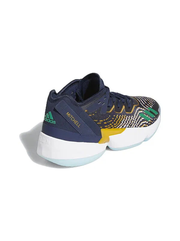 Кроссовки d.o.n. issue #4 'utah jazz' Adidas — изображение 4 из 4, синий