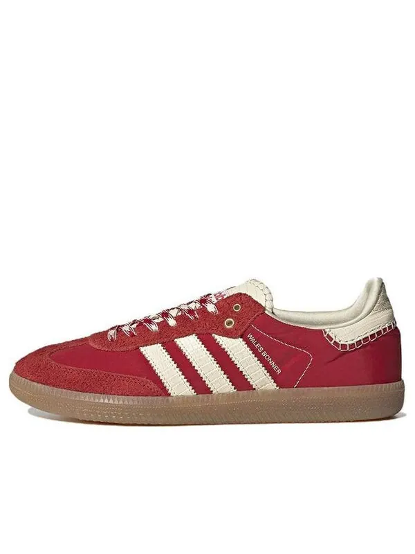 Кроссовки x wales bonner samba Adidas — изображение 1 из 4, красный/белый