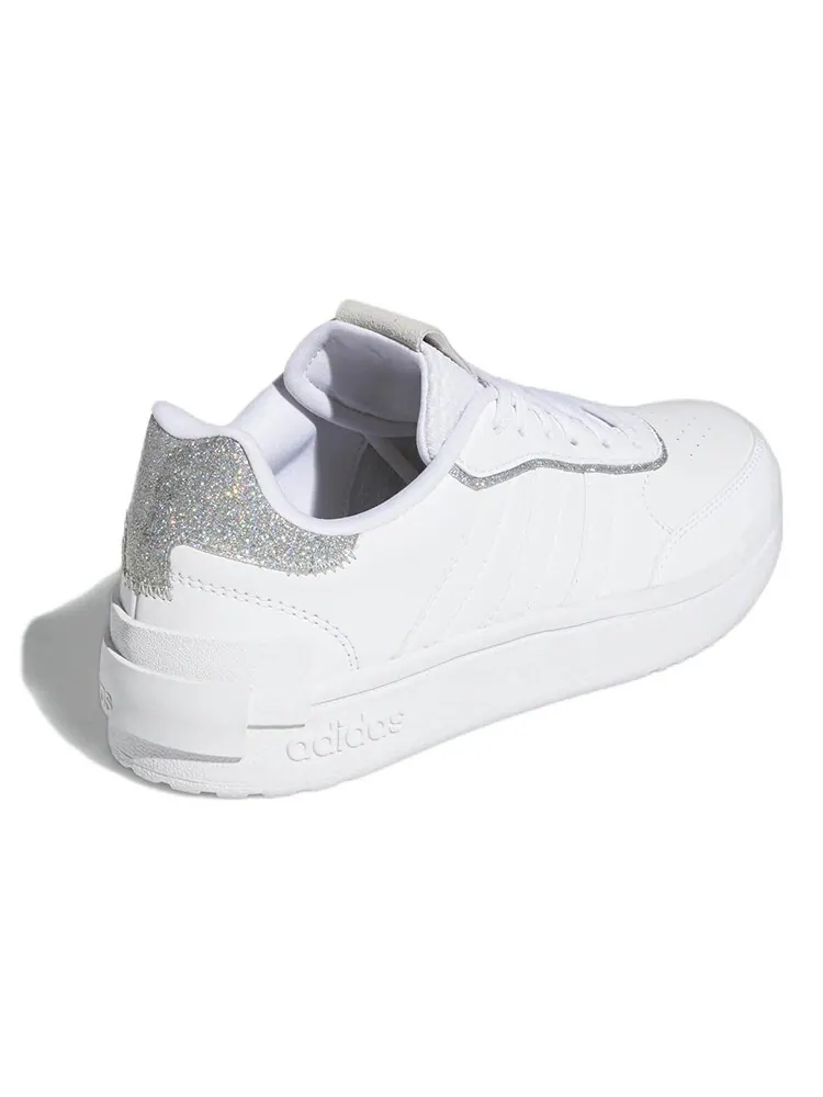 Кроссовки для скейтбординга Postmove женские, низкие, белые Adidas Neo — изображение 4 из 6