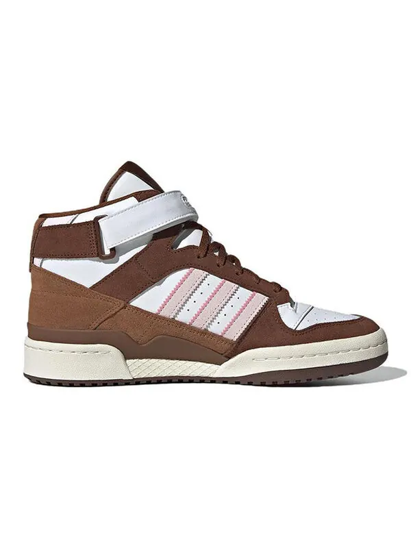 Кроссовки форум середина Adidas — изображение 2 из 4, белый/светлый розовый