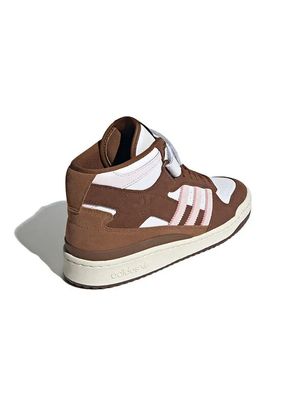 Кроссовки форум середина Adidas — изображение 4 из 4, белый/светлый розовый