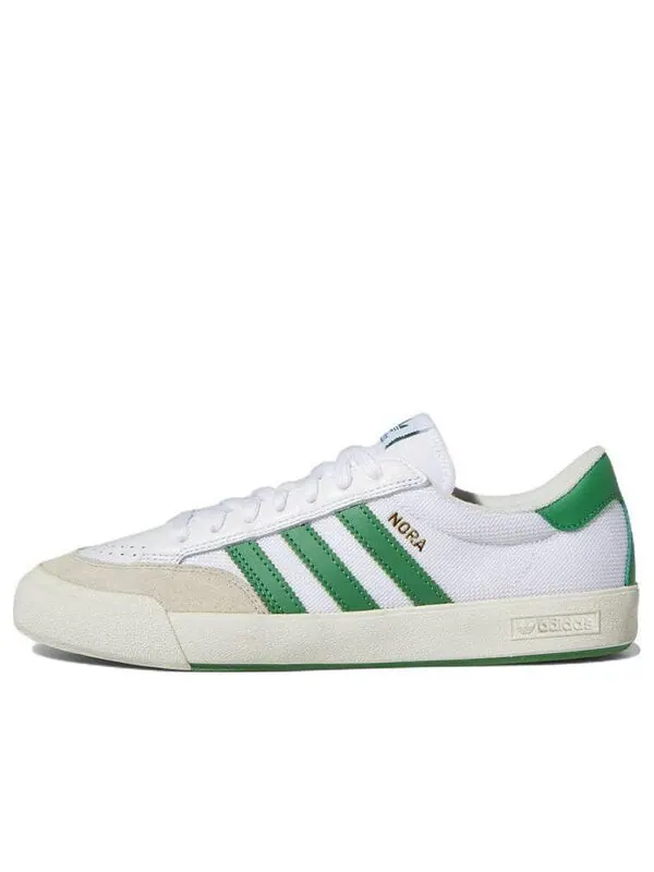 Кроссовки оригиналы кроссовки nora Adidas — изображение 1 из 4, белый/зеленый/белый
