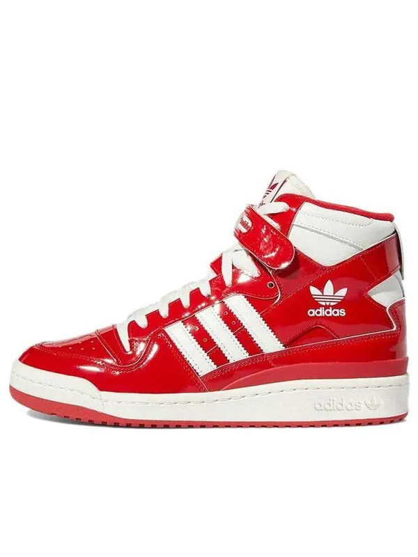 Кроссовки форум 84 высокие Adidas — изображение 1 из 4, красный/белый