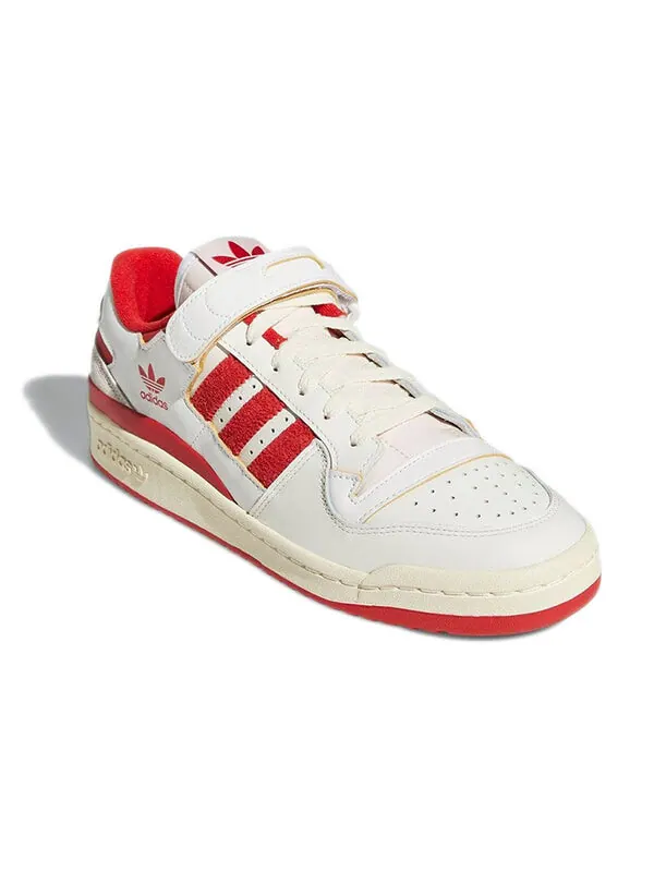 Кроссовки форум 84 низкие Adidas — изображение 3 из 4, белый/красный