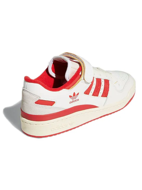 Кроссовки форум 84 низкие Adidas — изображение 4 из 4, белый/красный