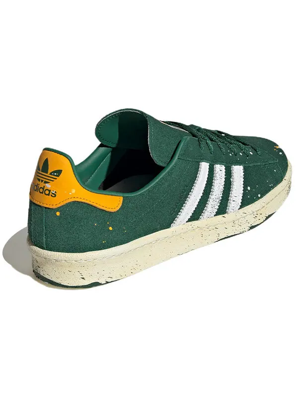 Кроссовки x кампус повара 80 Adidas — изображение 4 из 4, зеленый/белый/желтый