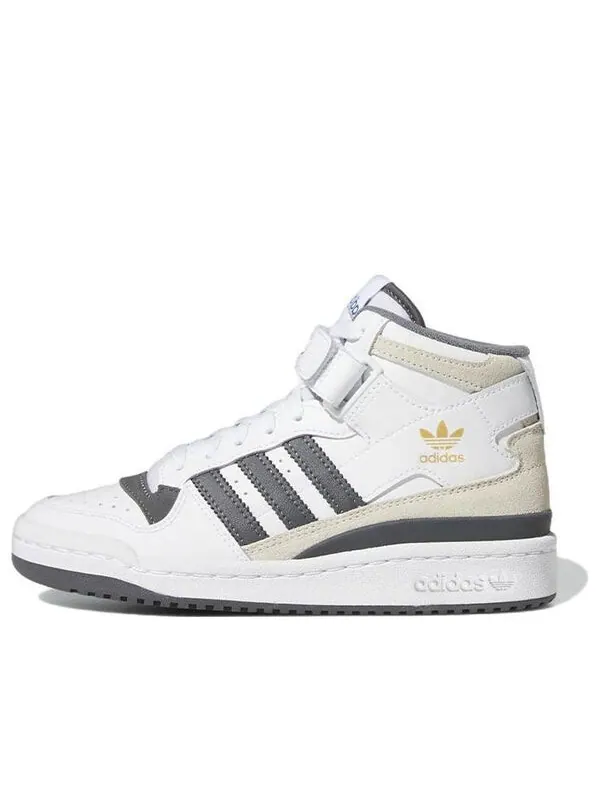 Кроссовки оригиналы форум mid shoes Adidas — изображение 1 из 4, белый/серый