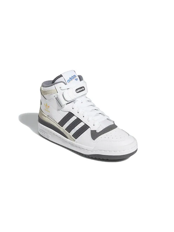 Кроссовки оригиналы форум mid shoes Adidas — изображение 3 из 4, белый/серый