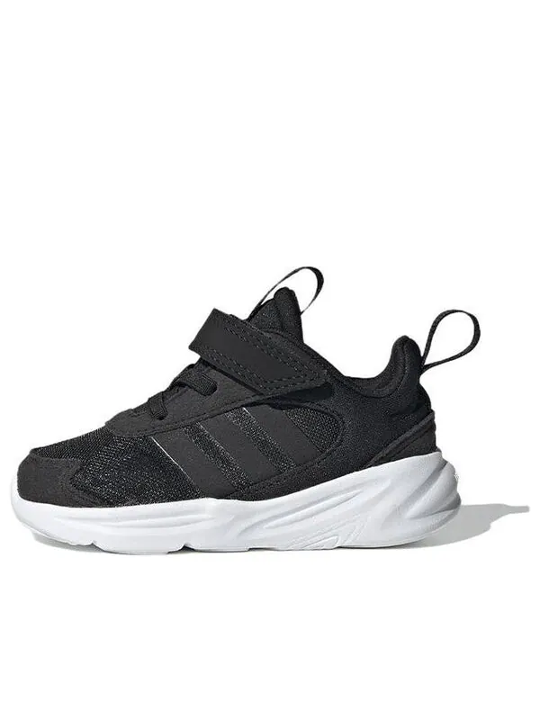 Кроссовки (TD) Adidas Ozelle Running Lifestyle Elastic Lace with Top Strap Shoes 'Black White' — изображение 1 из 4