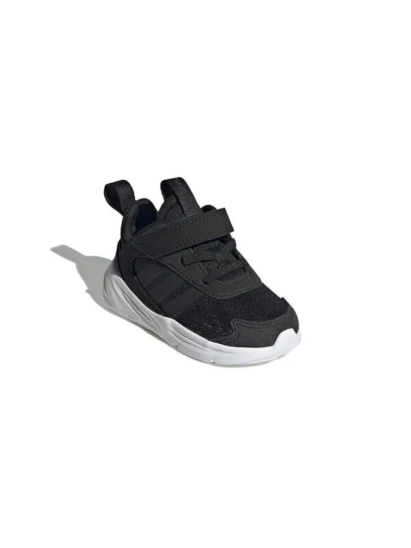 Кроссовки (TD) Adidas Ozelle Running Lifestyle Elastic Lace with Top Strap Shoes 'Black White' — изображение 2 из 4
