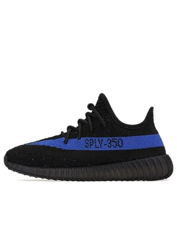 Кроссовки yeezy boost 350 v2 kids 'dazzling blue' Adidas — изображение 1 из 4, черный/синий