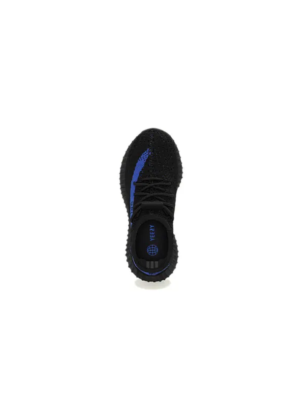 Кроссовки yeezy boost 350 v2 kids 'dazzling blue' Adidas — изображение 4 из 4, черный/синий