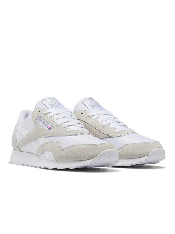 Кроссовки classic nylon 'cloud white' Reebok — изображение 4 из 4, белый