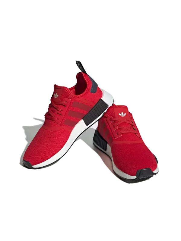 Кроссовки nmd_r1 Adidas, алый — изображение 3 из 4, красный/черный