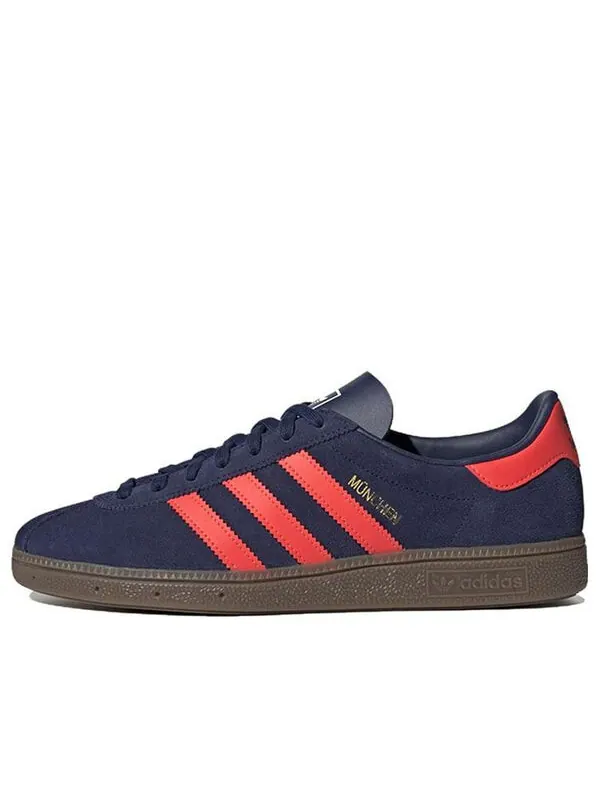 Кроссовки мюнхен Adidas — изображение 1 из 4, темный синий/красный