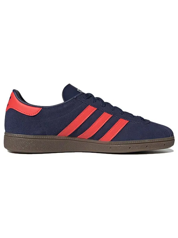 Кроссовки мюнхен Adidas — изображение 2 из 4, темный синий/красный