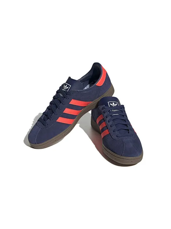 Кроссовки мюнхен Adidas — изображение 3 из 4, темный синий/красный