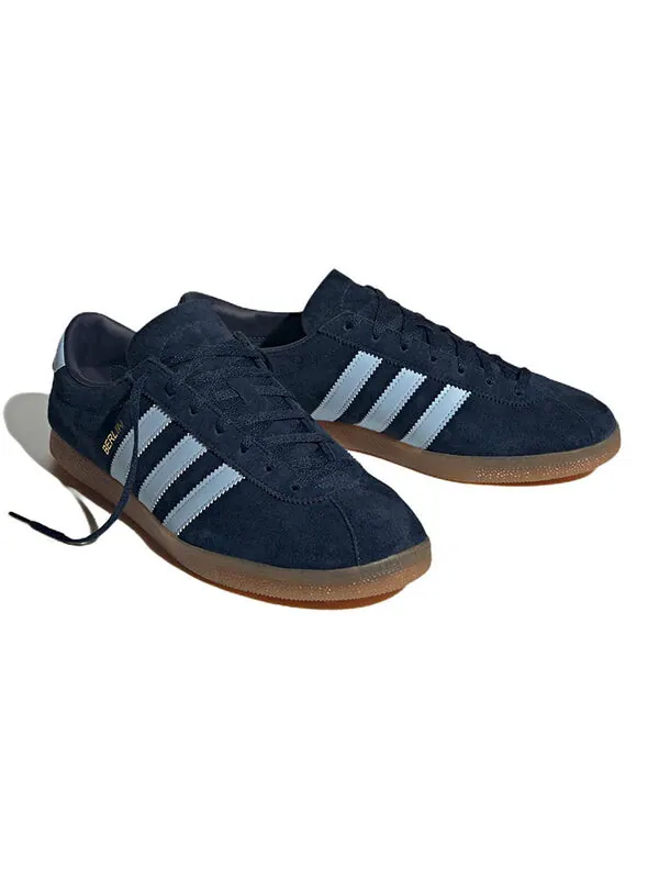 Кроссовки оригиналы берлин Adidas — изображение 3 из 4, темно-синий//белый