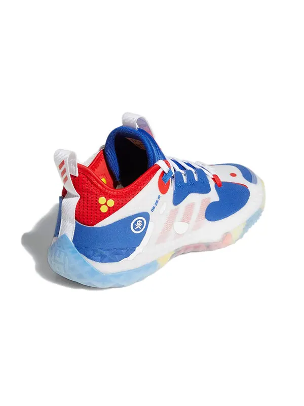 Кроссовки quiccs x harden vol. 5 futurenatural Adidas — изображение 4 из 4, белый/синий/красный