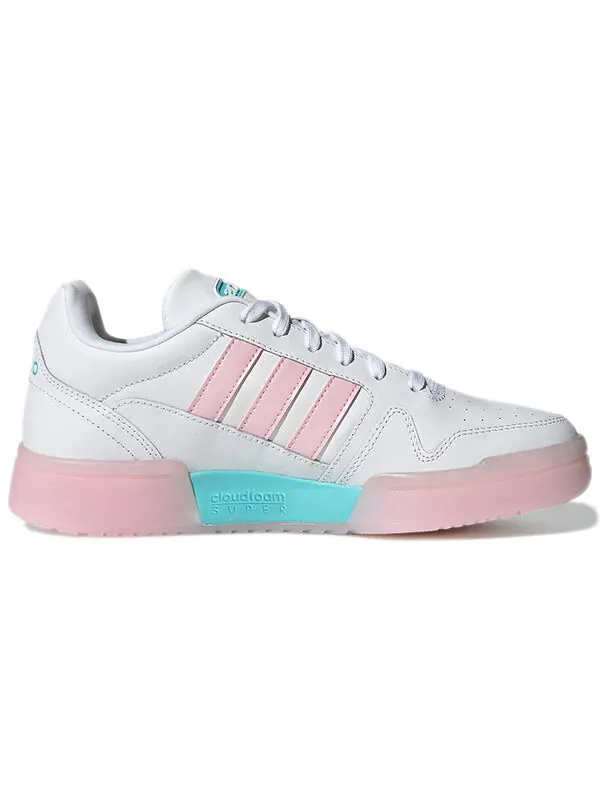 Кроссовки (WMNS) adidas Neo Postmove 'White Pink' — изображение 2 из 4, белый/розовый