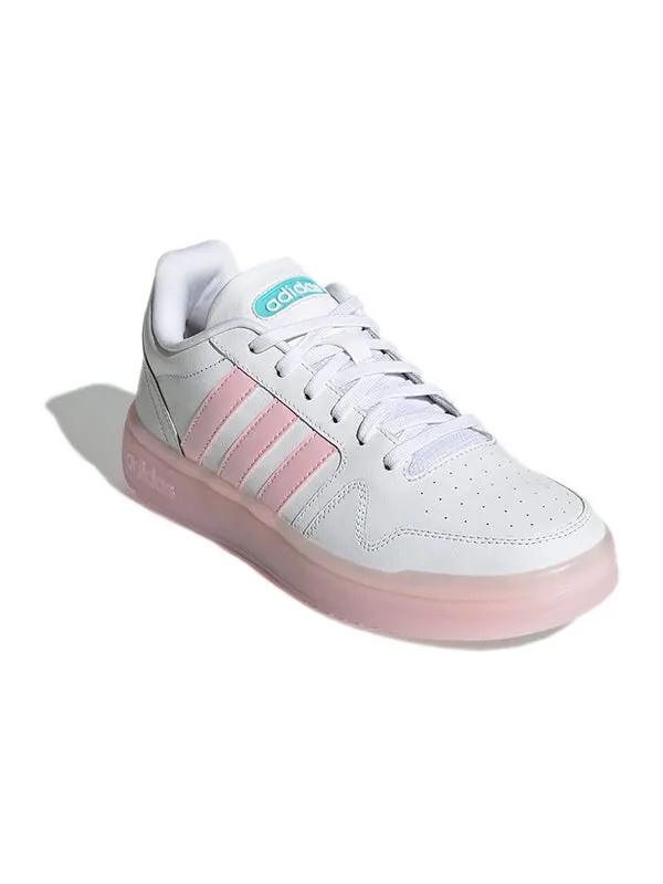 Кроссовки (WMNS) adidas Neo Postmove 'White Pink' — изображение 3 из 4, белый/розовый
