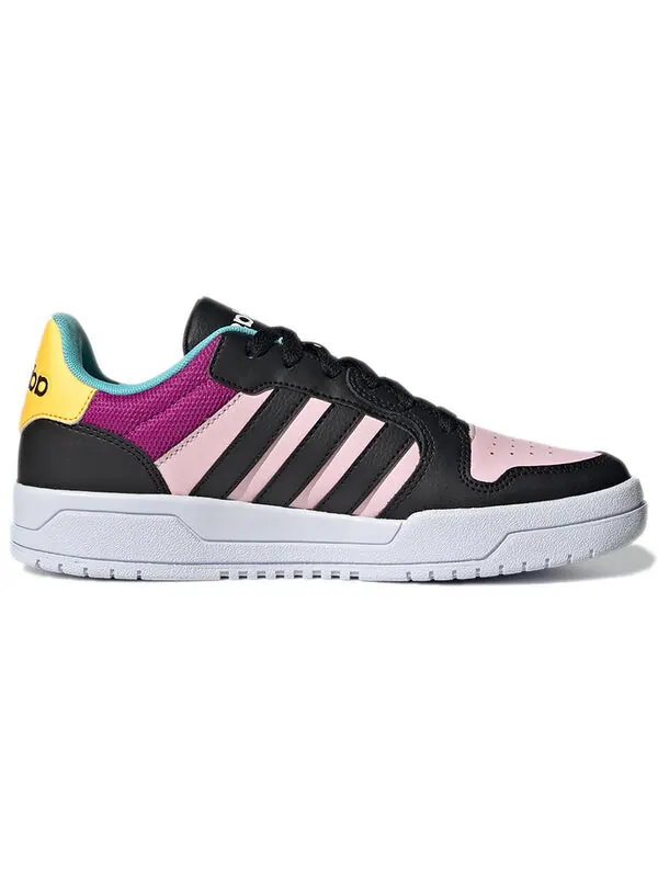 Кроссовки (WMNS) adidas Neo Entrap 'Black Pink' — изображение 2 из 4, черный/розовый