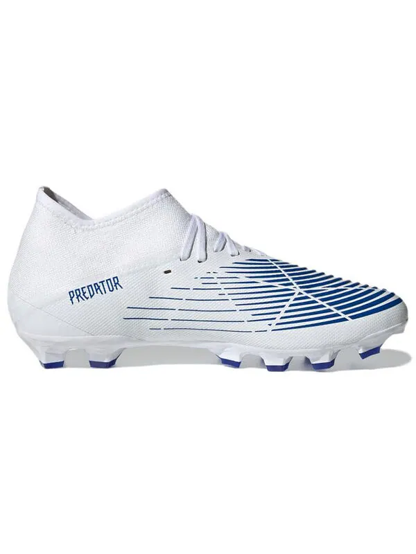 Кроссовки Predator Edge.3 мг Adidas — изображение 2 из 4, белый/синий