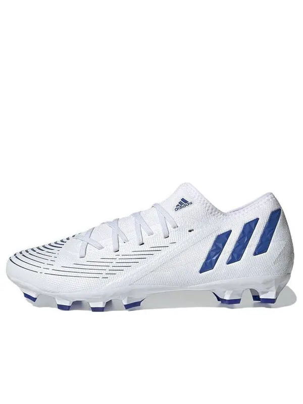 Кроссовки Predator Edge.3 низкий мг Adidas — изображение 1 из 4, белый/синий