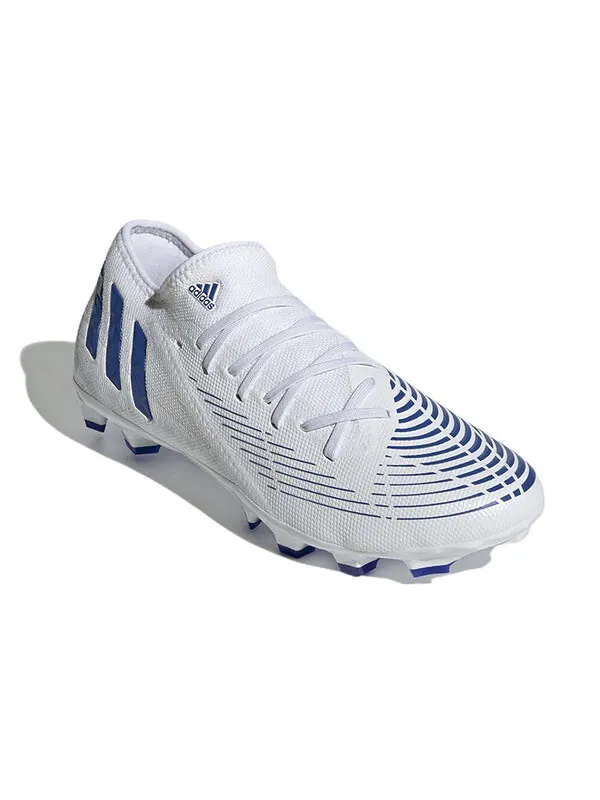 Кроссовки Predator Edge.3 низкий мг Adidas — изображение 3 из 4, белый/синий