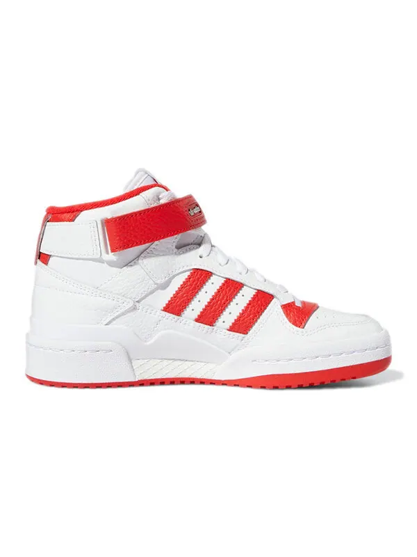 Кроссовки форум mid j Adidas — изображение 2 из 4, белый/красный