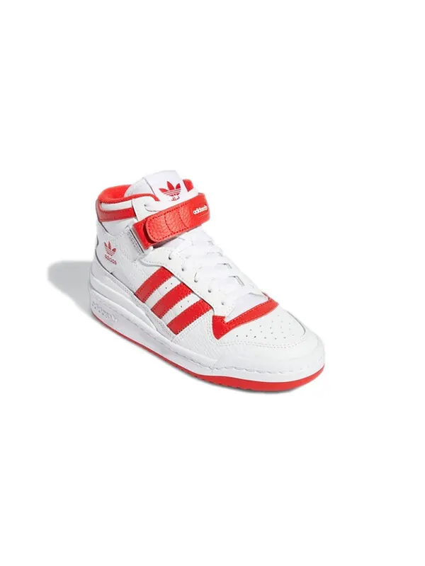 Кроссовки форум mid j Adidas — изображение 3 из 4, белый/красный