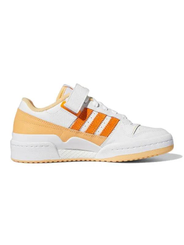 Кроссовки оригиналы форум низкий Adidas — изображение 2 из 4, белый/желтый