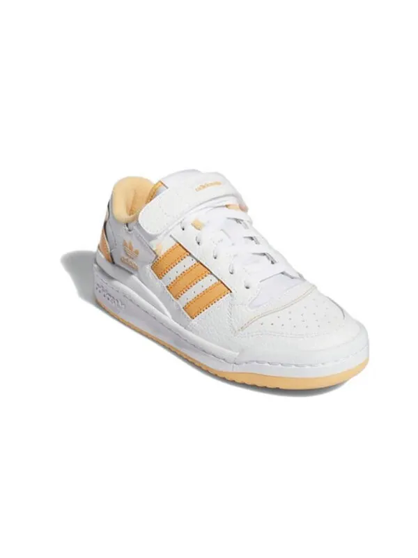 Кроссовки оригиналы форум низкий Adidas — изображение 3 из 4, белый/желтый