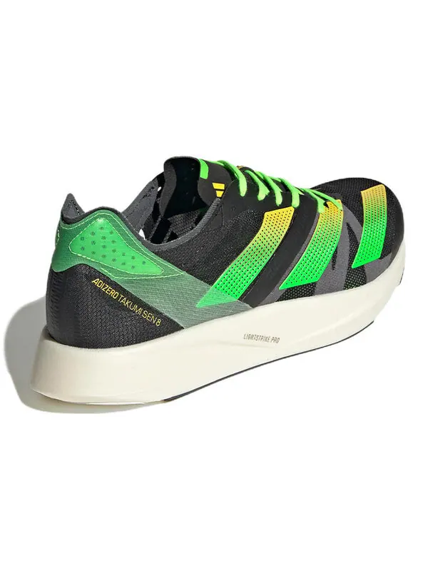 Кроссовки adizero takumi sen 8 Adidas — изображение 4 из 4, черный/зеленый