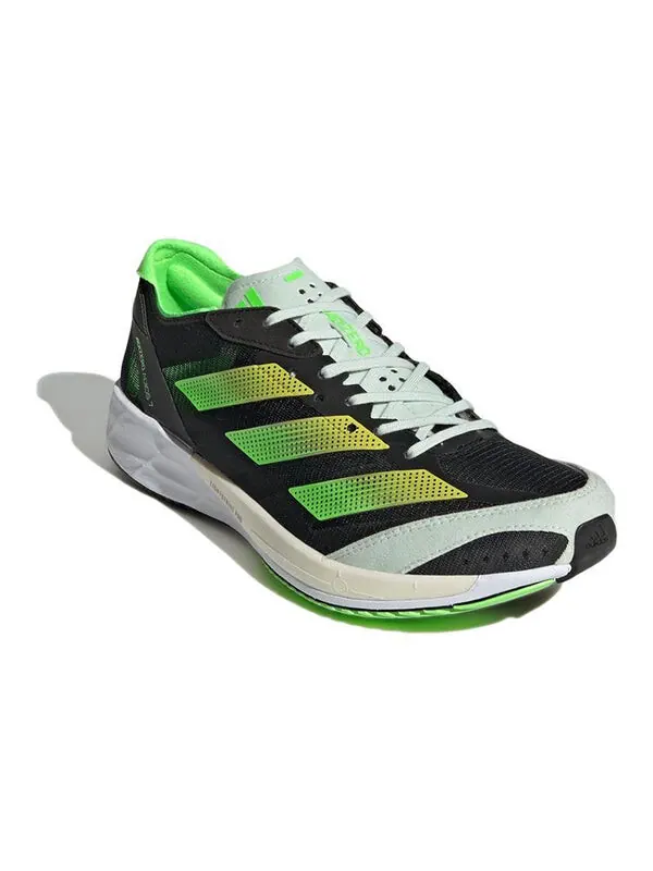 Кроссовки adizero adios 7 Adidas — изображение 3 из 4, черный/зеленый
