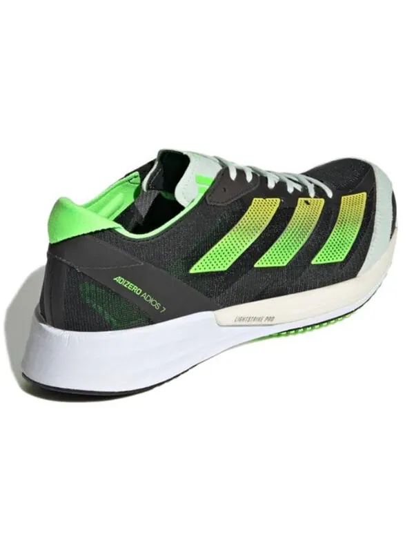 Кроссовки adizero adios 7 Adidas — изображение 4 из 4, черный/зеленый