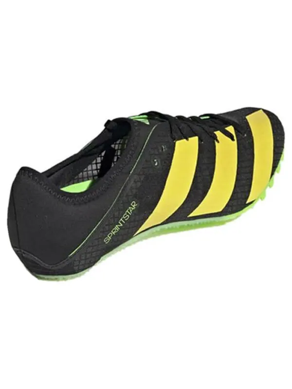 Кроссовки sprintstar cozy дышащие износостойкие спортивные туфли Adidas — изображение 4 из 4, черный/желтый