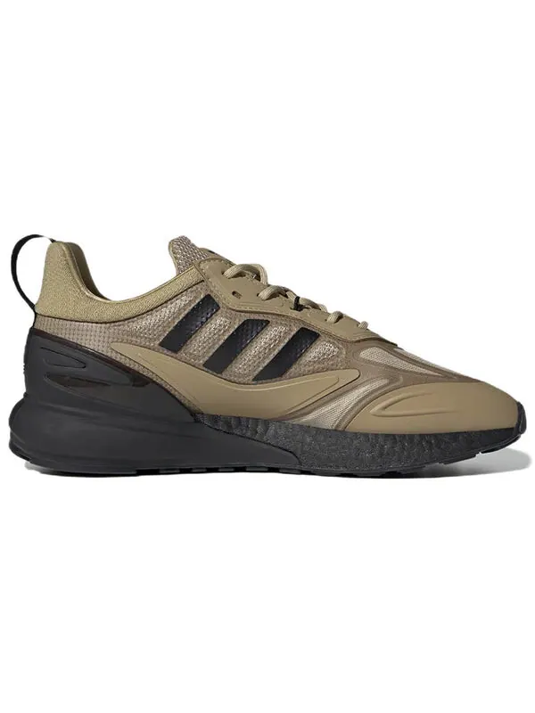 Кроссовки zx 2k boost 2.0 кроссовки Adidas — изображение 2 из 4, бежевый/черный/оранжевый