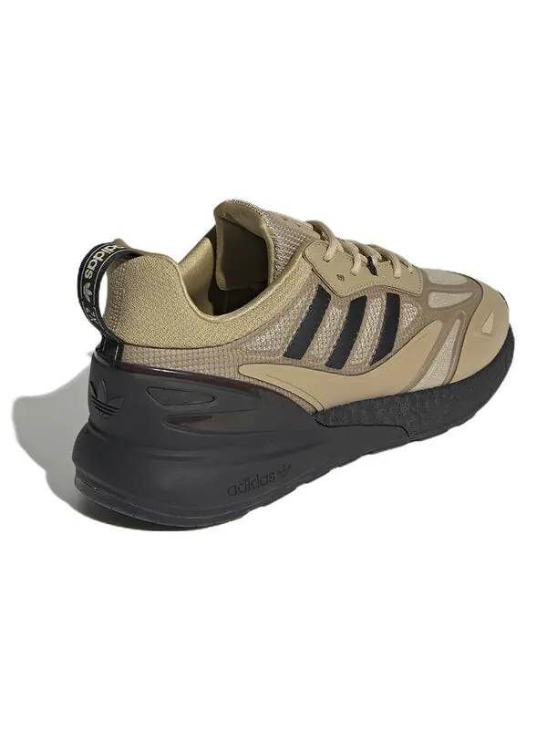 Кроссовки zx 2k boost 2.0 кроссовки Adidas — изображение 4 из 4, бежевый/черный/оранжевый