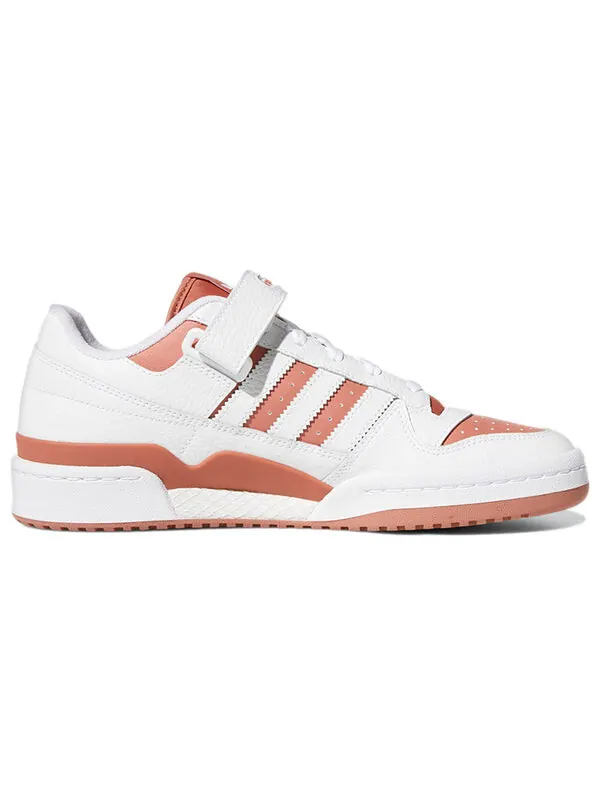 Кроссовки форум низкий Adidas — изображение 2 из 4, белый/оранжевый
