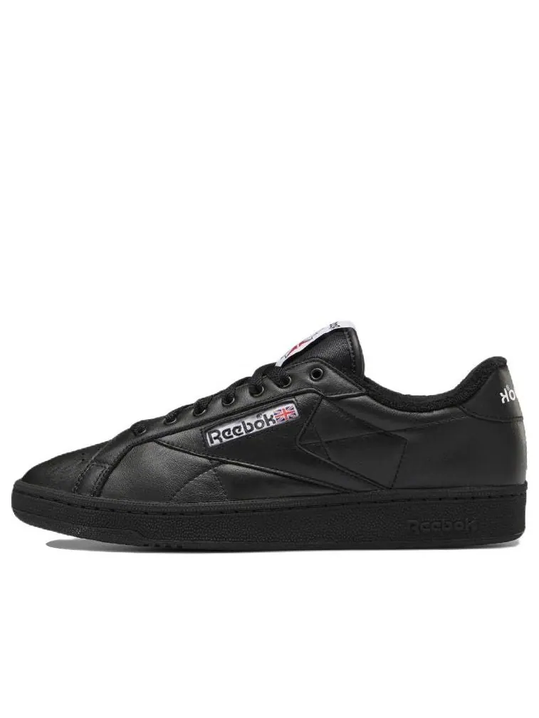 Кеды Reebok Club C Grounds Low Tops Casual Skateboarding Shoes Unisex Black — изображение 1 из 5, черный