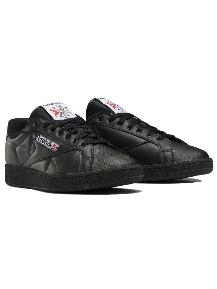 Кеды Reebok Club C Grounds Low Tops Casual Skateboarding Shoes Unisex Black — изображение 3 из 5, черный