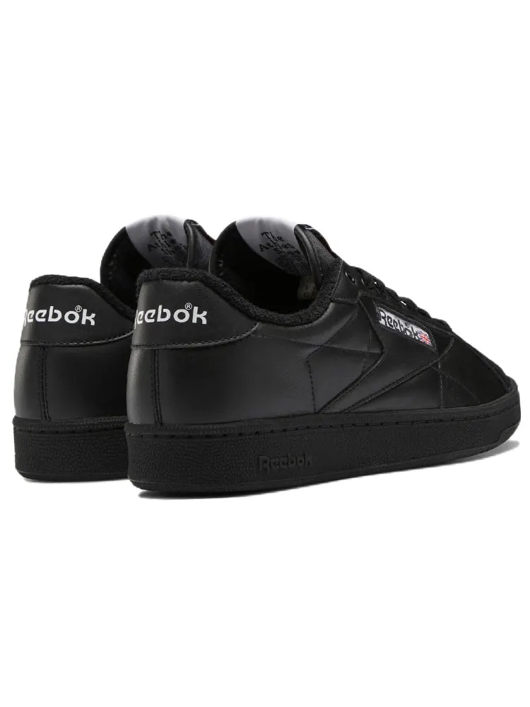 Кеды Reebok Club C Grounds Low Tops Casual Skateboarding Shoes Unisex Black — изображение 4 из 5, черный