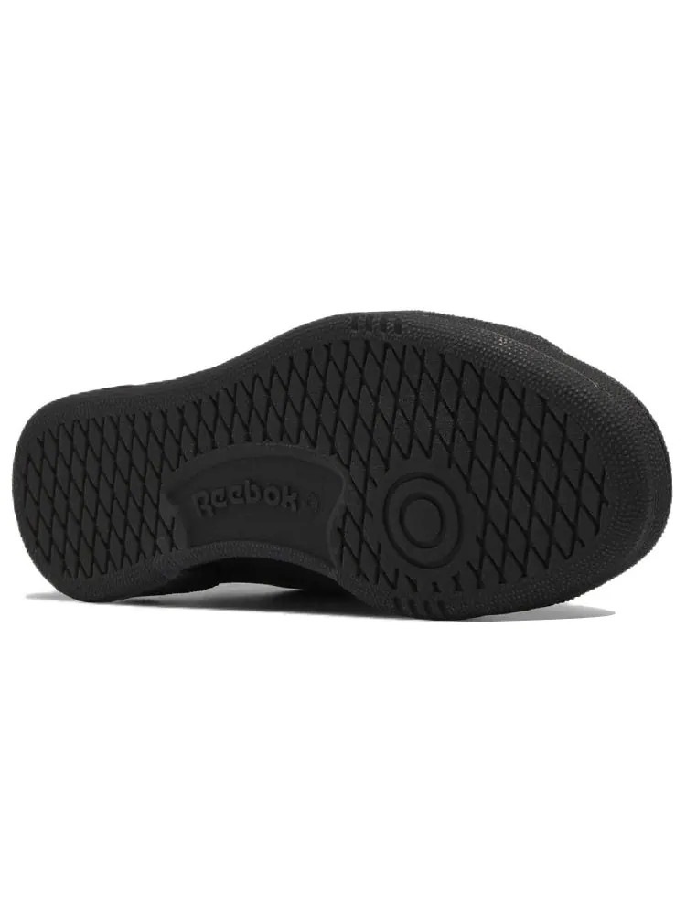 Кеды Reebok Club C Grounds Low Tops Casual Skateboarding Shoes Unisex Black — изображение 5 из 5, черный