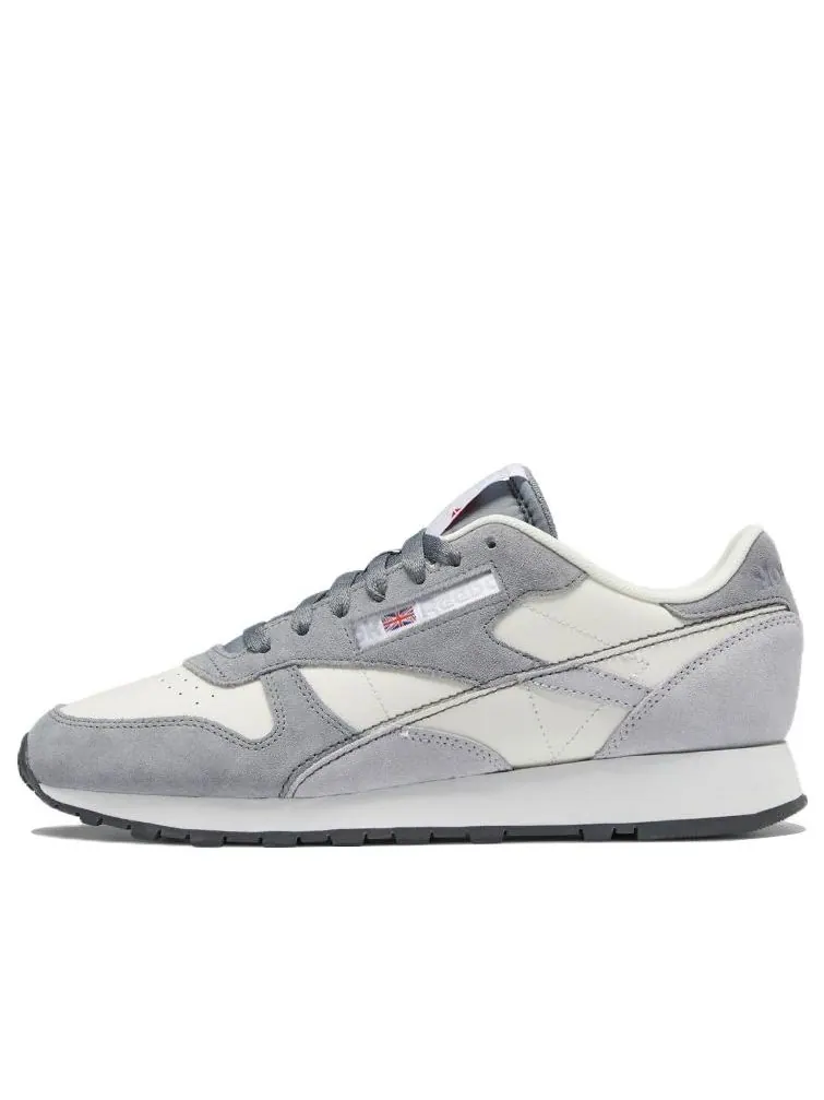 Беговые кроссовки Reebok Classic Leather 'Grey Chalk' — изображение 1 из 5, серый