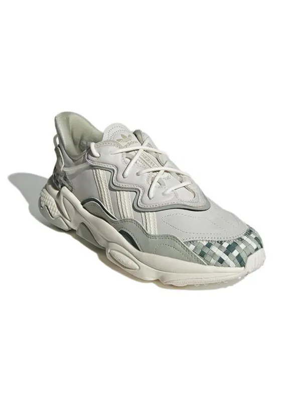Кроссовки оригиналы ozweego Adidas — изображение 3 из 4, серый/зеленый