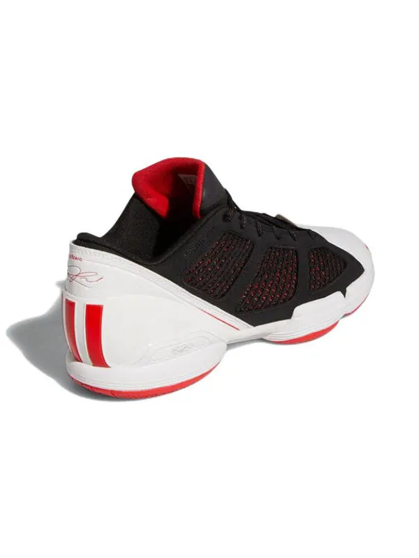 Кроссовки adizero rose 1.5 low restomod 'black vivid red' Adidas — изображение 4 из 4, черный/белый