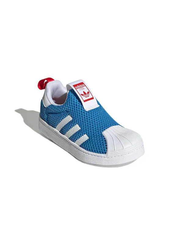Кроссовки оригинальные superstar 360 shoes Adidas — изображение 3 из 4, синий/белый/красный