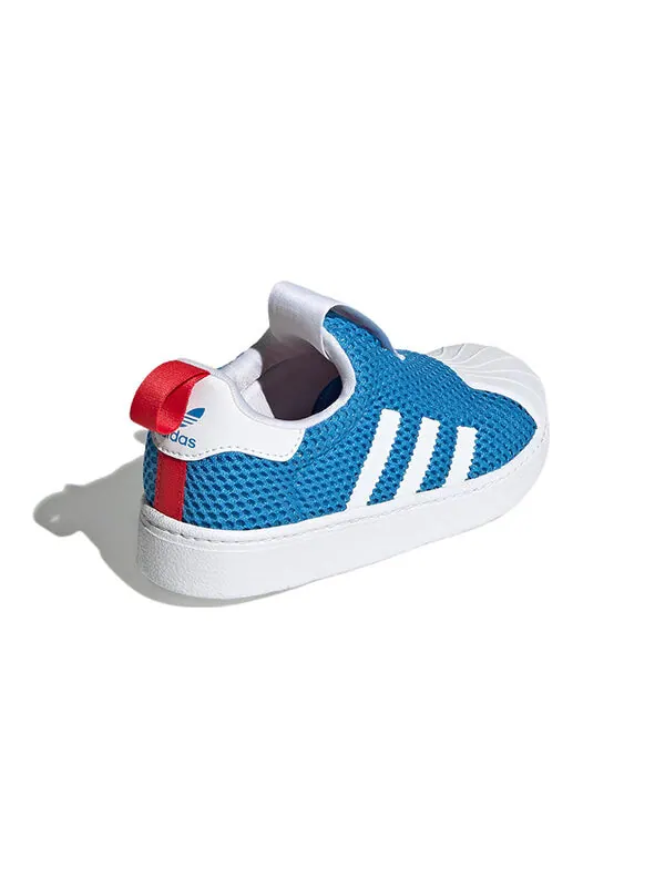Кроссовки оригинальные superstar 360 shoes Adidas — изображение 4 из 4, синий/белый/красный